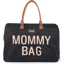 Childhome Mommy Bag Big čierna zlatá