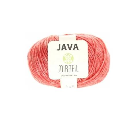 Mirafil Příze Java 042 - červená melange