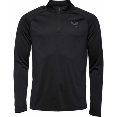 CASTORE 1/4 ZIP LS TOP sportovní mikina černá