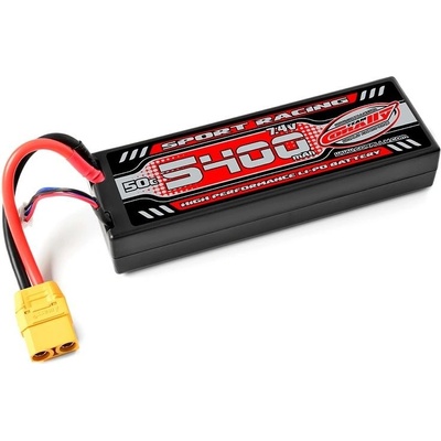 Team Corally Power Racing 50C 5400mAh-7,4V-LiPo Stick Hardcase-XT90
