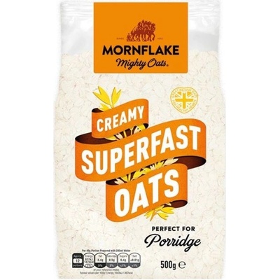 Mornflake ovesné vločky Creamy Superfast Oats 12 x 500 g
