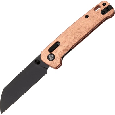 QSP Penguin Glyde 14C28N, black,Handle: G10 with copper foil QS130GL-F2