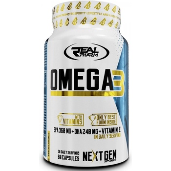 Image 1 of REAL PHARM Omega 3, 60 Capsules gel
