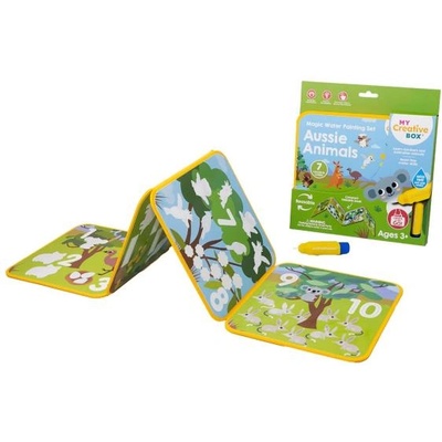 My creative box® Магическо рисуване с вода Австралийски животни