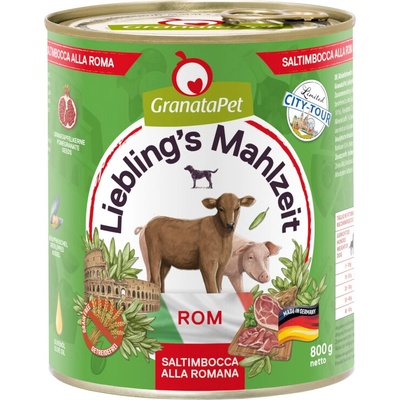 Granatapet Liebling's Mahlzeit City Tour Řím Saltimbocca alla Romana 6 x 800 g