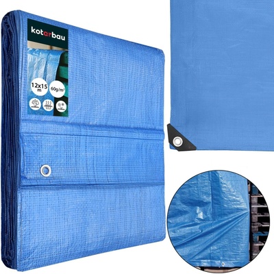 Geko G01972 standard plachta nepromokavá 12 x 15 m – Zboží Dáma