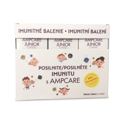SkinMedical Ampcare Junior Imunita 3 x 150 ml