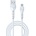 Devia EC144 USB - MicroUSB 1m bílý