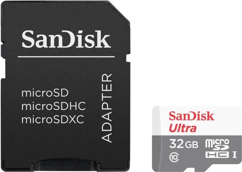 SanDisk microSDHC Ultra 32GB C10 SDSQUNR-032G-GN3MA/186523