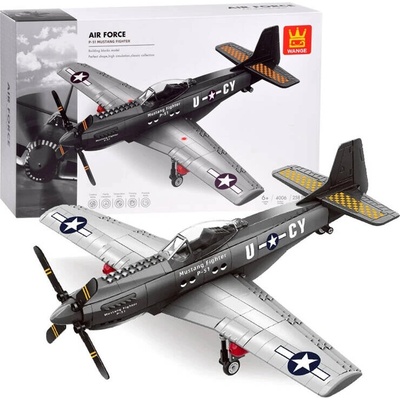 JOKO Bojové Lietadlo Mustang P-51 258ks