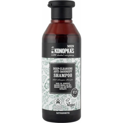 Dr. Konopka's Pánský hloubkově čisticí šampon proti lupům 280 ml