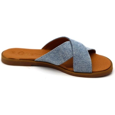 Perky Washed Denim Sandal