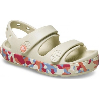 Crocs Crocband Cruiser Glow Confetti Band Sandal Summit White/Guava Размер на обувките (ЕС): 28/29 /
