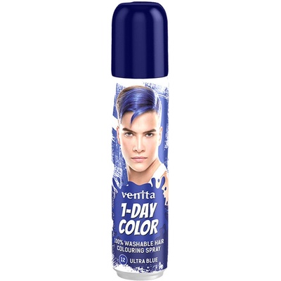 Venita 1-Day Color Ultra Blue sprej na vlasy 50 ml