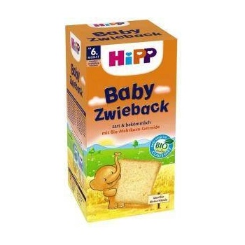 HiPP Био бебешки сухари hipp, 6+ месеца, 100гр