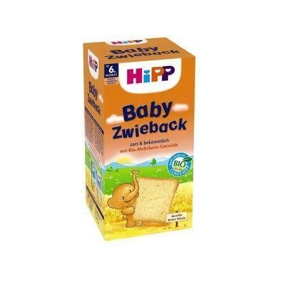 HiPP Био бебешки сухари hipp, 6+ месеца, 100гр