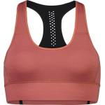 Mons Royale Дамско мериносово термобельо Mons royale Women's Stratos Merino Shift Sports Bra Sports bra - Terracotta - размер XS (115-1404-0411)