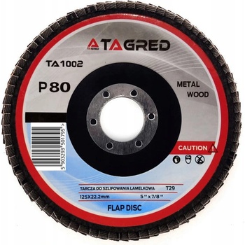 Tagred Lamelový brusný kotouč 125 mm 80 TA1002