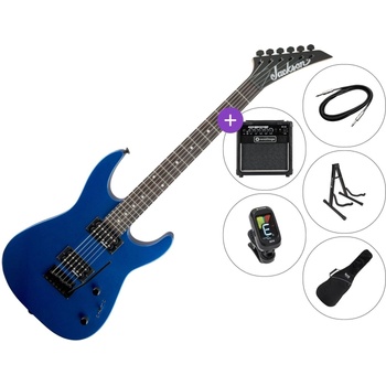 Jackson JS11 Dinky AH SET 2 Metallic Blue Електрическа китара