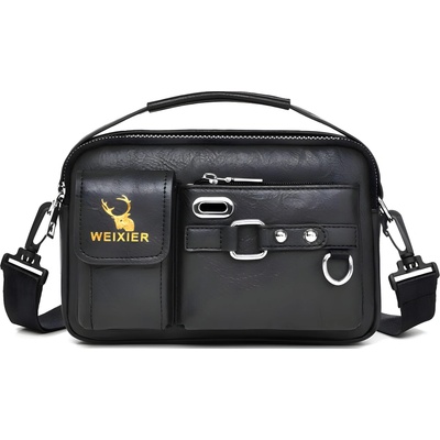 Harahu Crossbody Taška WEIXIER EN-40374 Čierna