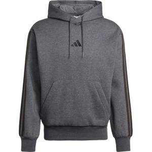 Adidas Мъжки суичър Adidas Essentials Fleece 3-Stripes Hoodie Mens - Dark Grey/Black