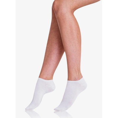 Bellinda dámske krátké ponožky 2 páry COTTON IN-SHOE SOCKS 2x bílá