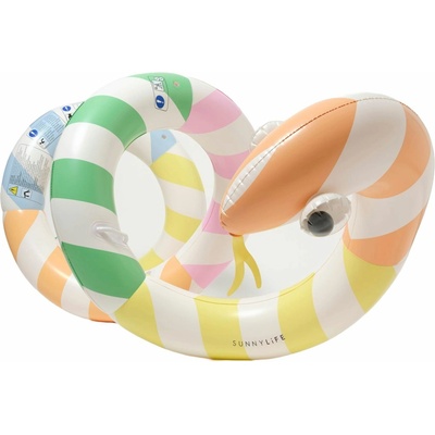 Sunnylife Giant Inflatable Noodle Poolside Sorbet Stripe uni