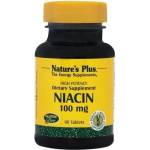 Nature plus Хранителна добавка Ниацин Витамин B3, Natures Plus Niacin (Nicotinic Acid, B3) 100 mg 90 tabs