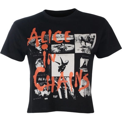 ROCK OFF дамска тениска (горнище) Alice In Chains - Albums Montage - ROCK OFF - AICCT27LB