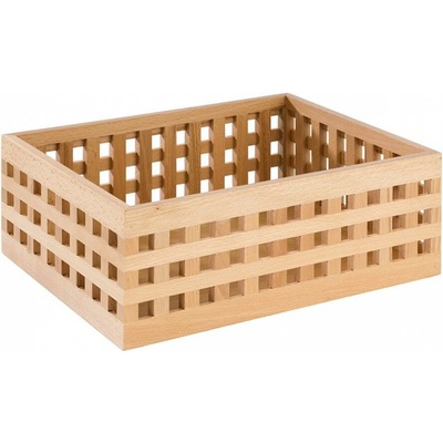 Košík na pečivo buk APS 34 × 26 × 12,5 cm
