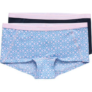 Kari Traa Дамско ежедневно термо бельо Kari Traa Women's Tina Hipster 2-Pack Everyday base layer - Ocean (114-2283-2813)