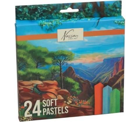 Creative Craft Group pastely měkké 24 ks
