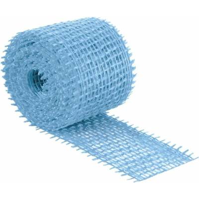 Bellatex Jutový dekorační pásek SVĚTLE MODRÝ 2520/520, šířka 4cm, návin 3m