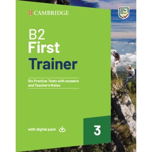 B2 First Trainer 3 Trainer with Answers with Digital Pack (ISBN: 9781009813686)