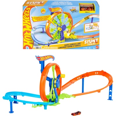 Mattel Hot Wheels DRÁHA ŘETĚZOVÝ NÁRAZ