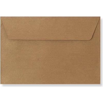 Envelopes Ltd. Barevná obálka C6 bronzová texture ,balení 50 ks 471795