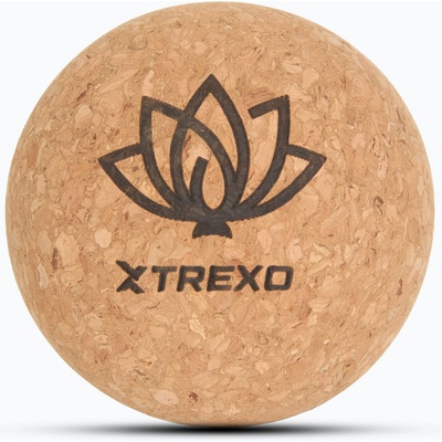XTREXO Масажна топка XTREXO от корк 8 cm натурална