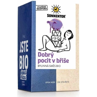 Sonnentor Pro dobrý pocit v břiše čaj BIO 18 ks