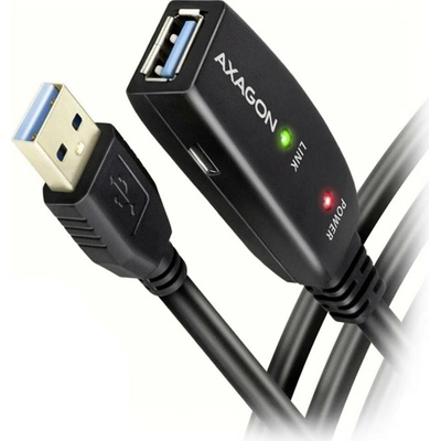 Axagon ADR-305 USB 3.2 Gen 1 A-M -> A-F aktívny predlžovací / repeater, 5m