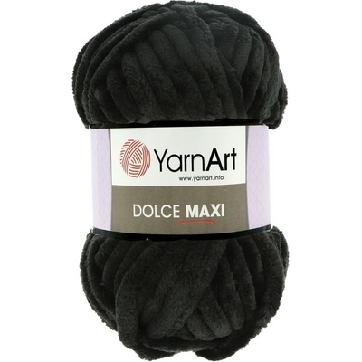 YarnArt Dolce Maxi 742 čierna