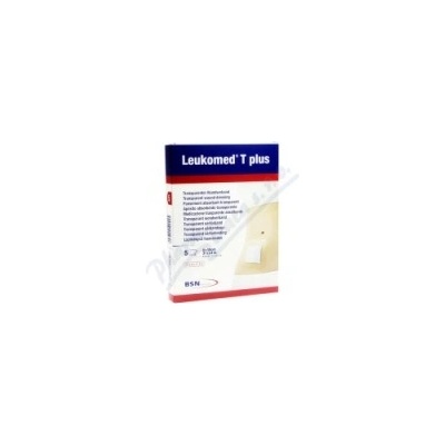 BSN Leukomed T Plus film.náplast s polšt.8 x 10 cm 5 ks