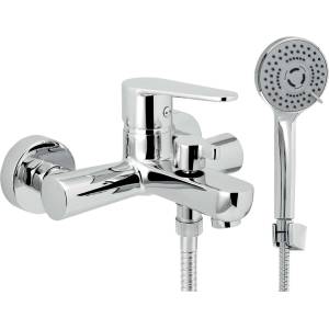 FERRO Titania Fresh - Смесител за баня с аксесоари, хром 96021, 0E (96021,0E)