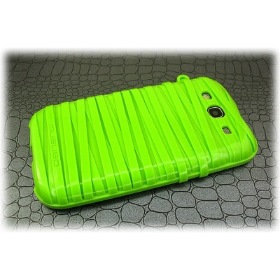 Pouzdro Musubo Rubber Band Samsung Galaxy S III i9300 zelené – Hledejceny.cz