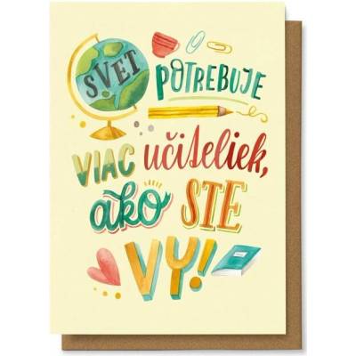 Chaukiss Svet potrebuje viac učiteliek ako ste vy!