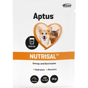 OrionPharma Aptus nutrisal при диария и дехидратация за кучета и котки, 25 г
