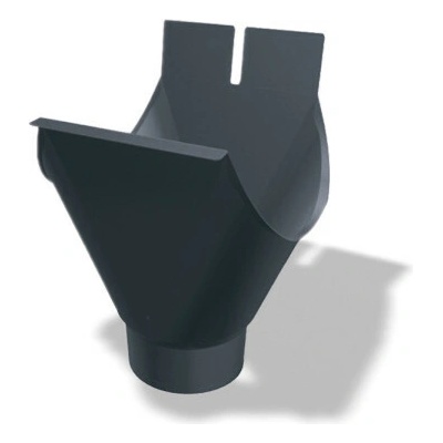 Prefa P.10 Žľabový kotlík hliník 250 mm Ø 80 mm 02 antracit