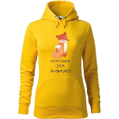 Dámská mikina Liška Žlutá