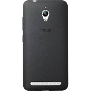 ASUS Калъф за Asus ZenFone Go, страничен протектор с гръб, поликарбонатов, Asus Bumper ZC500TG, черен