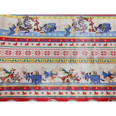 Goleto Baliaci papier s motívom Medvedíka Pú 2m x 70cm | 4 kusy