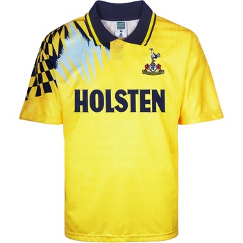 Image 1 of Score Draw Футболна фланелка Score Draw ScoreDraw Tottenham Hotspur Retro Away Shirt 92 Adults - Yellow